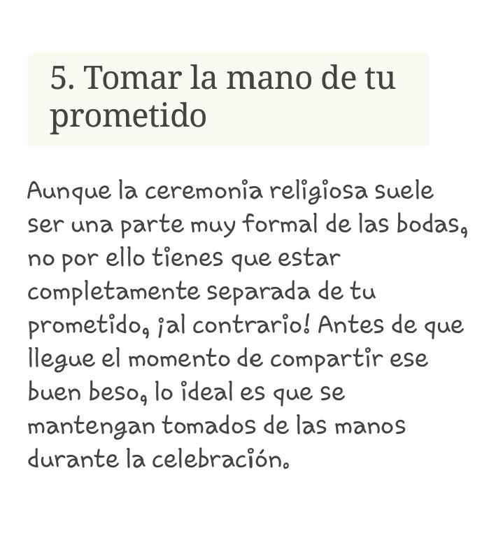 5 cosas q debes hacer en la  ceremonia - 10