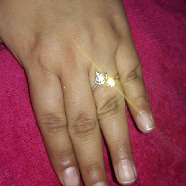 Mi anillo provisional 💍💕 - 1
