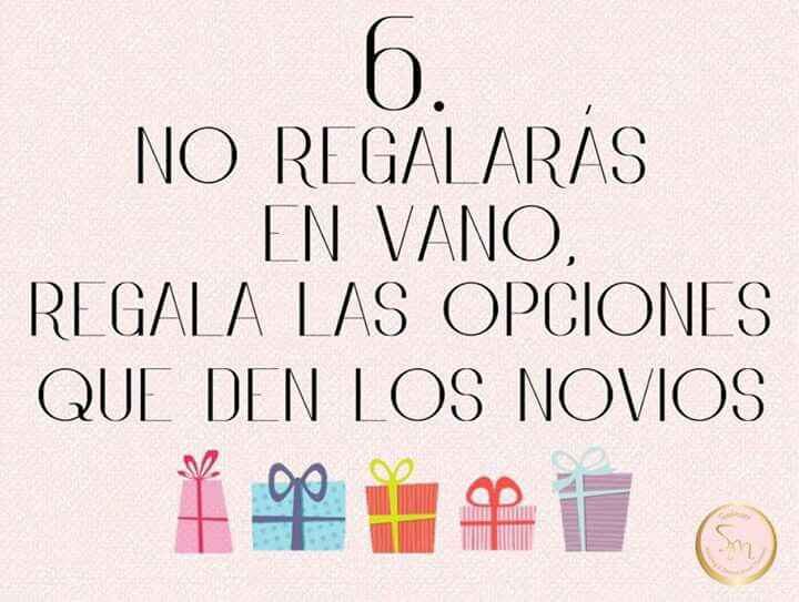 10 mandamientos para los invitados - 7