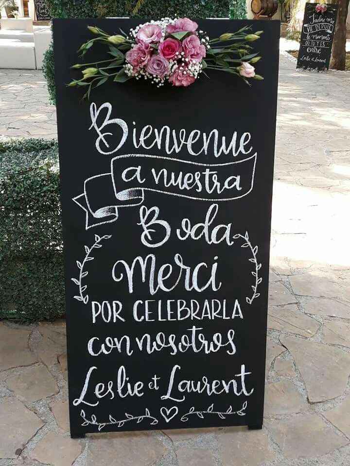 Letreros  de bienvenida 🙂 - 8