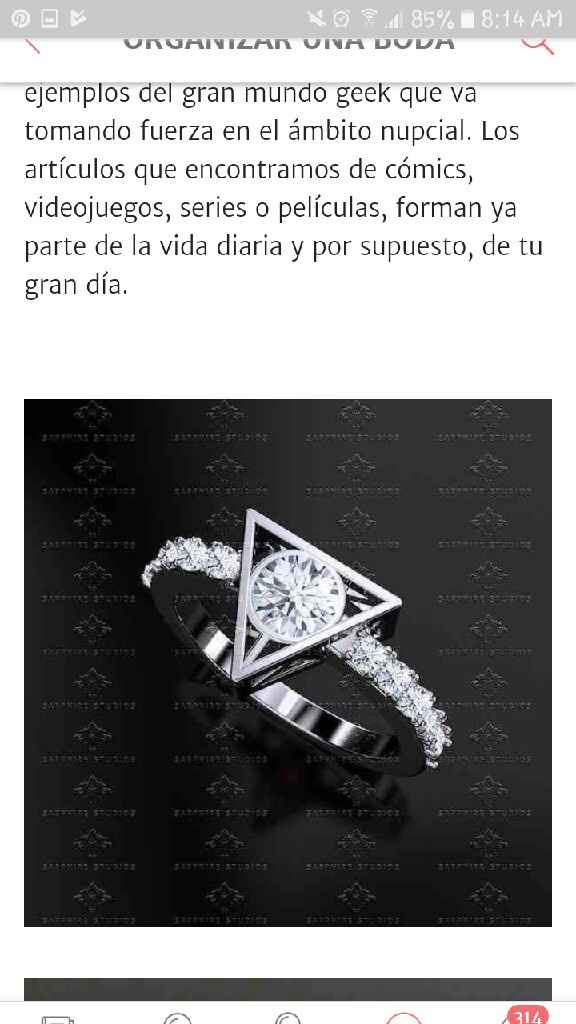 A- Anillos geeks que amarás!! - 1