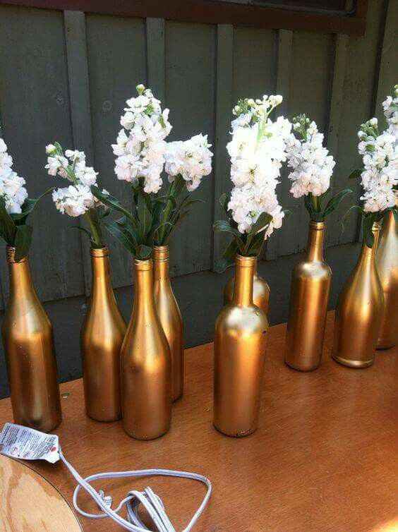 Decoración con botellas 🍾💕 - 2