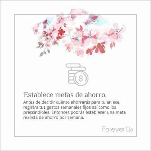 5 maneras de ahorrsr para tu boda🐖 - 5