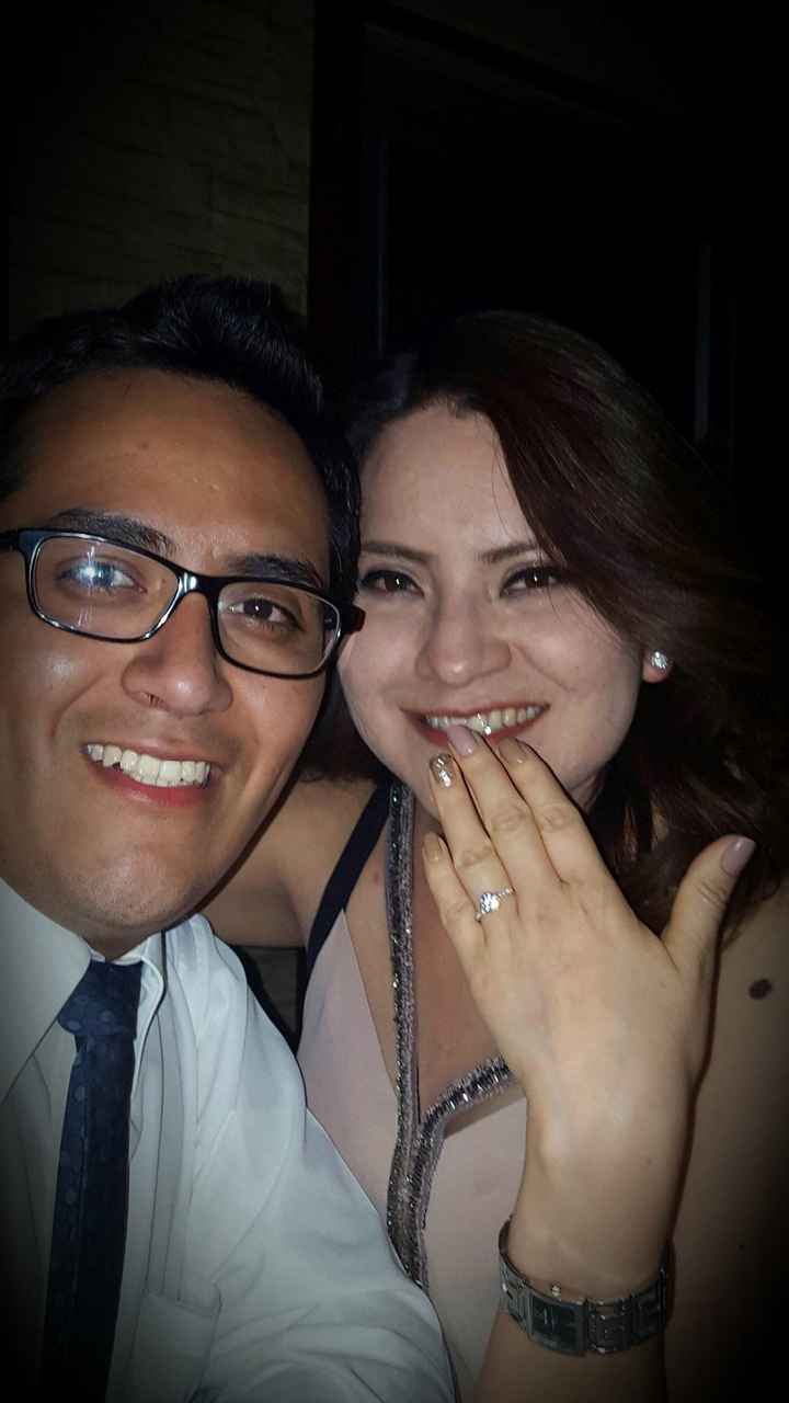 31 de marzo de 2017, el último día del mes de nuestro aniversario, cuando nos comprometimos 