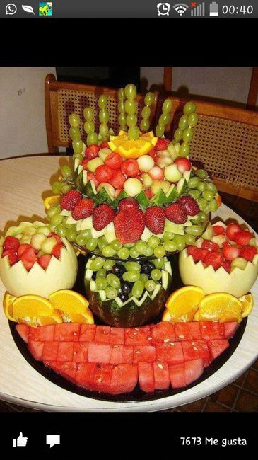 Centros de mesa comestibles - 2