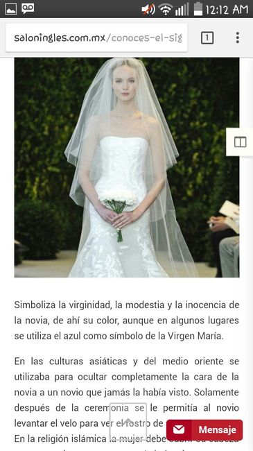 Novias veladas, ¿seras una de ellas? - 1
