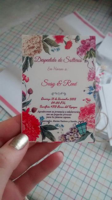 Listas invitaciones de despedida:) - 1