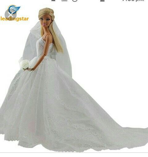 Muñeca barbie de novia - 2