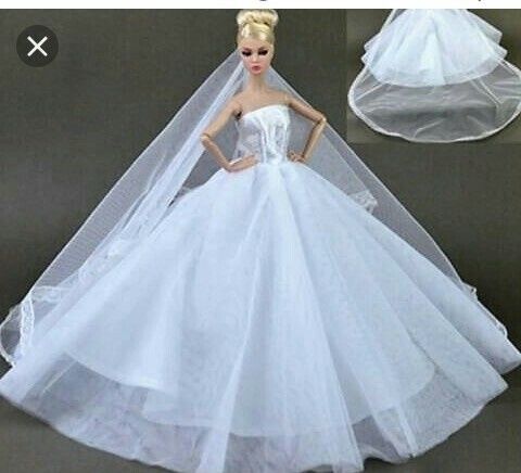 Muñeca barbie de novia - 4