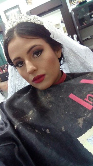 Lo que no les platique de mi prueba de maquillaje - 3