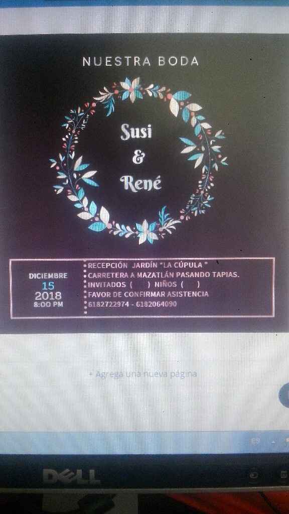 Mis pases de las invitaciones - 1