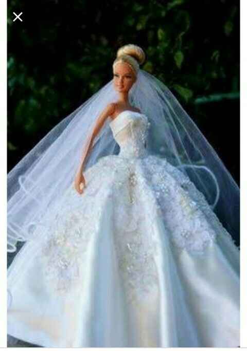 Muñeca barbie de novia - 5
