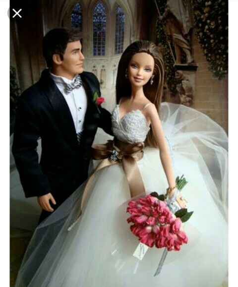 Muñeca barbie de novia - 7