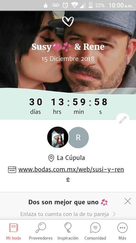 30 días para mi boda 😍😍😍😧😥 - 1