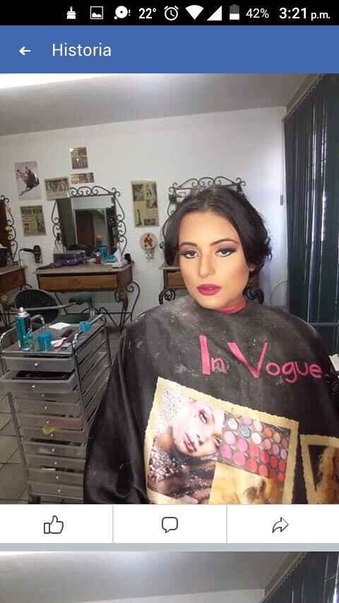 Lo que no les platique de mi prueba de maquillaje - 1