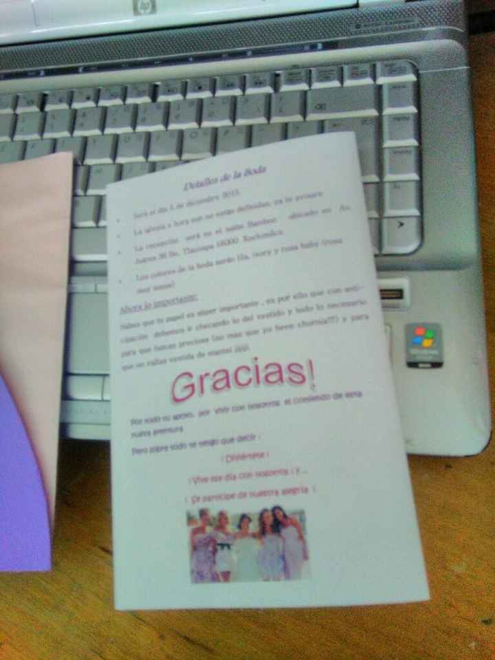 Invitaciones damas... por fin, gracias a todas! - 3