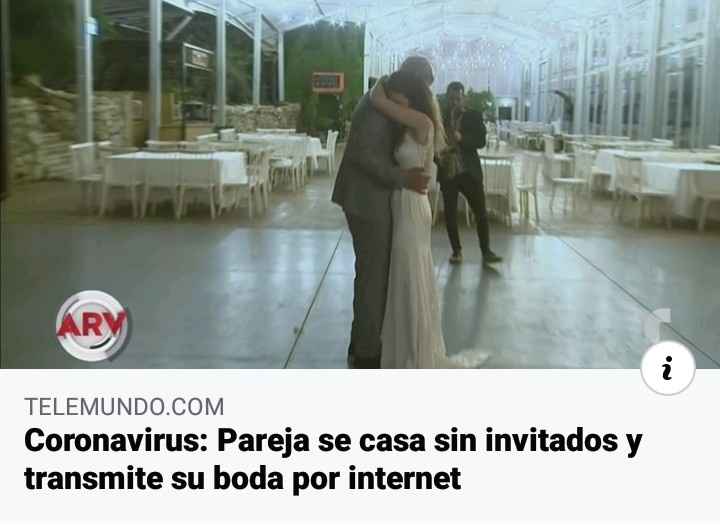 Boda en cuarentena - 1