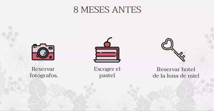 Planeación de la boda - 4