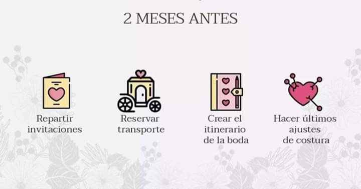 Planeación de la boda - 7