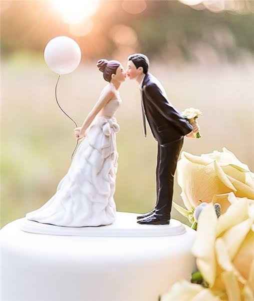 Figuras decoración pastel 👰🏼🤵🎂 - 1
