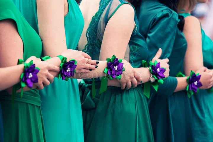 Ramos Damas de honor tendencia - 3