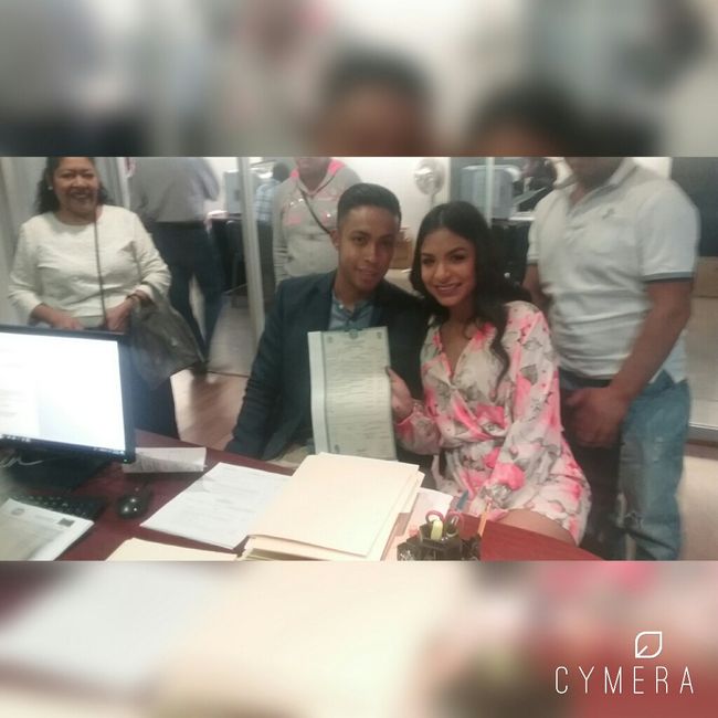 Mi boda civil ¡¡¡❤❤✍😍 - 2