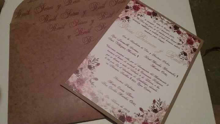 Les presento mis invitaciones !!!!!😗😚😍 - 4