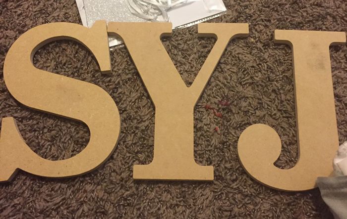 Letras diy - 1