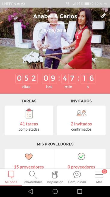 ¿Cuánto falta para que se casen? - 1