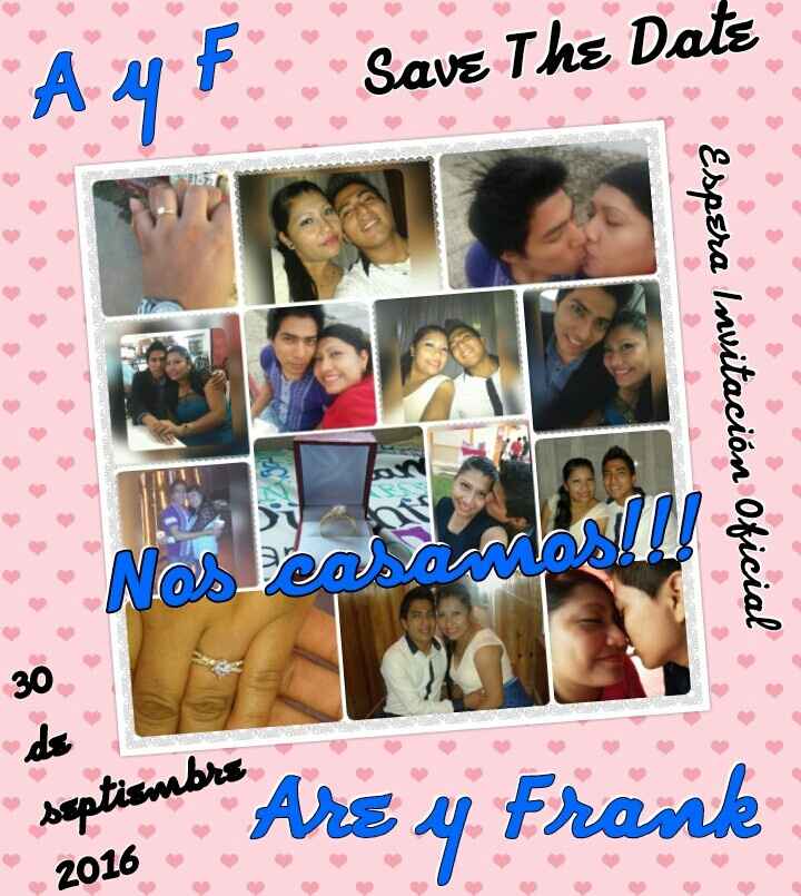 Save the date (sencillo) - 1