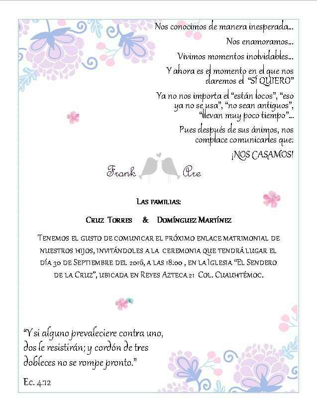 Invitaciones diy listas!! - 1