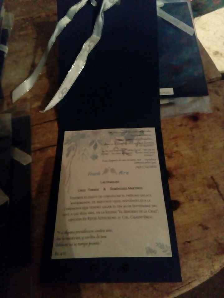 Invitaciones diy listas!! - 4