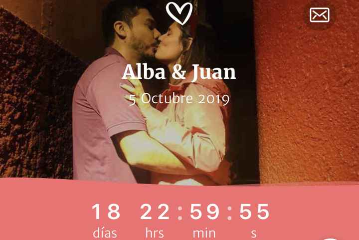 que Emocion! cuanto falta para la de Ustedes? - 1