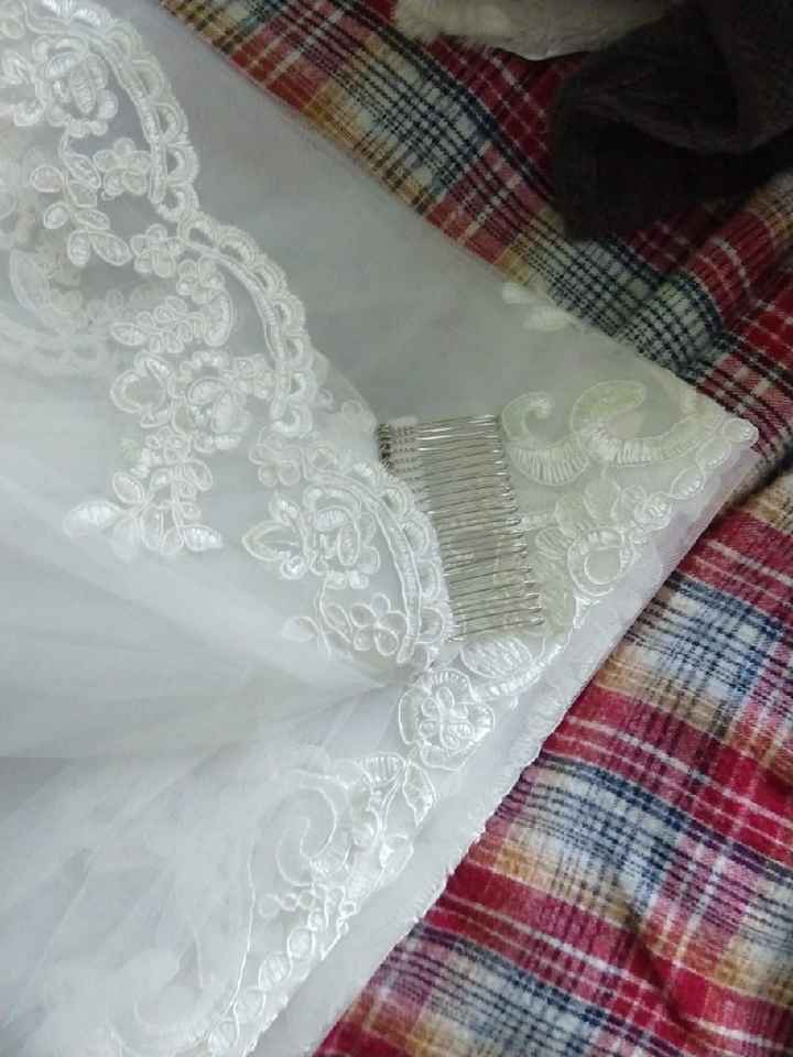 Llegó mi velo de aliexpress - 1