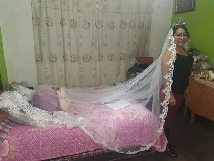 Llegó mi velo de aliexpress - 1