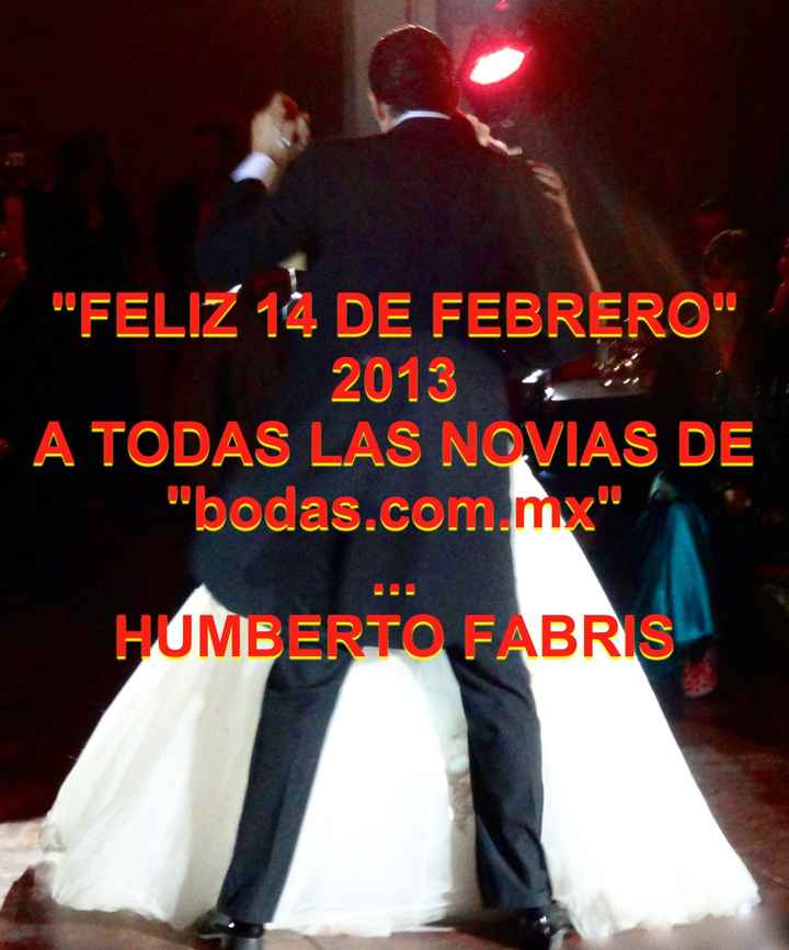 Feliz 14 de Febrero 2013