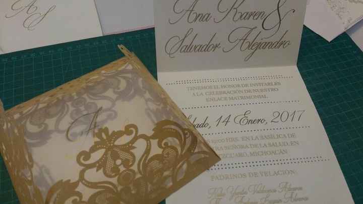 Mis invitaciones 😍 - 1