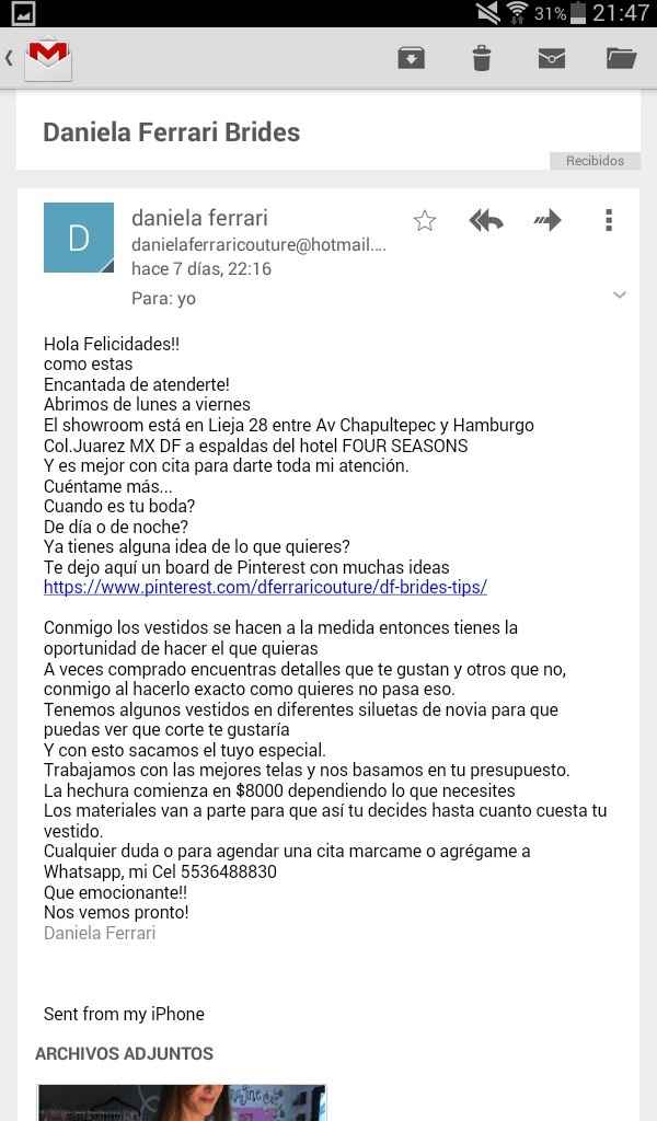 Alta costura en méxico df - 1