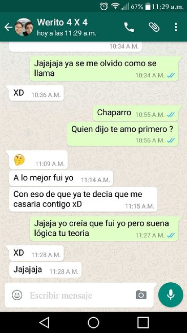 ¿Quién se atrevió a decir te amo primero? - 1