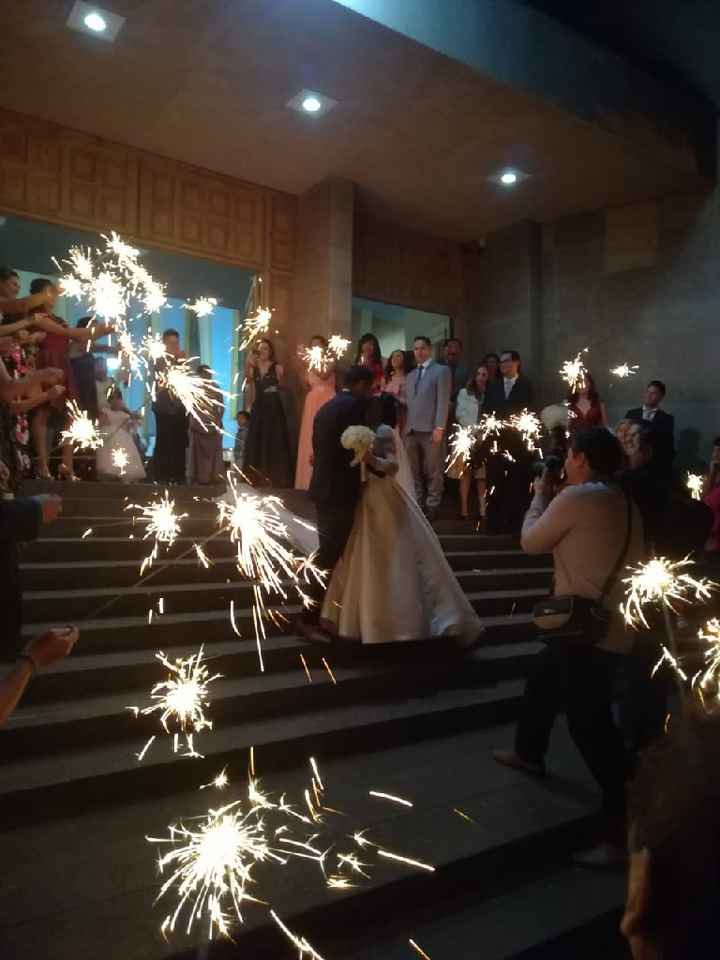 ¿Qué lanzarán a la salida de la ceremonia? - 1
