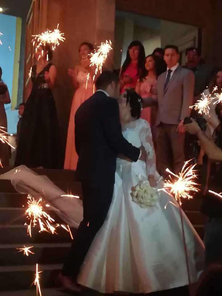 ¡luces de bengala en la boda! ✨ - 1