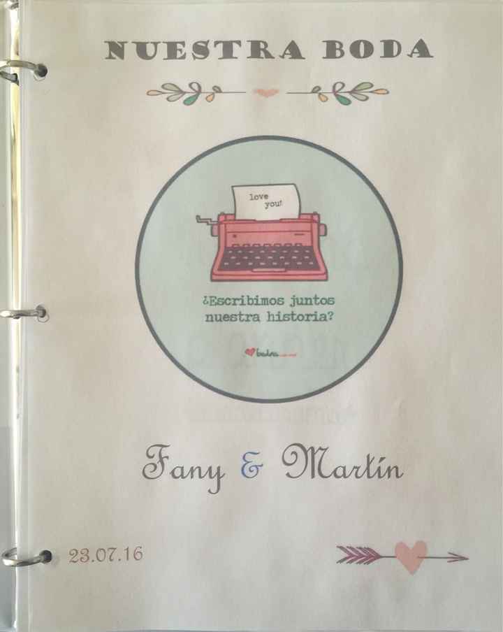 Nuestra agenda de boda. diy. - 4