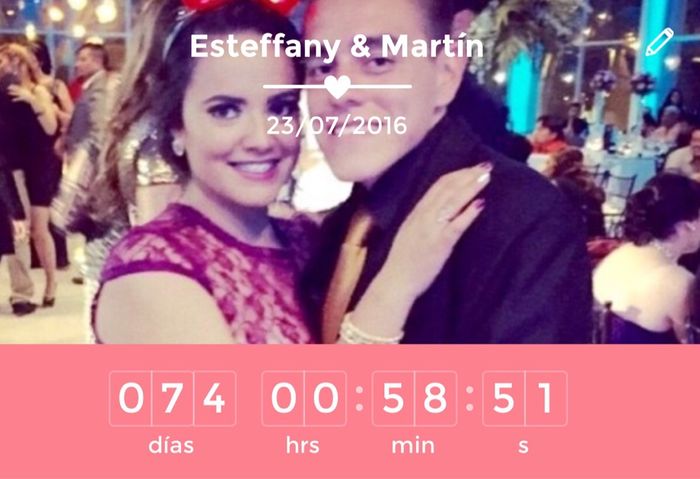 ¿Cuántos días faltan para tu boda? - 1