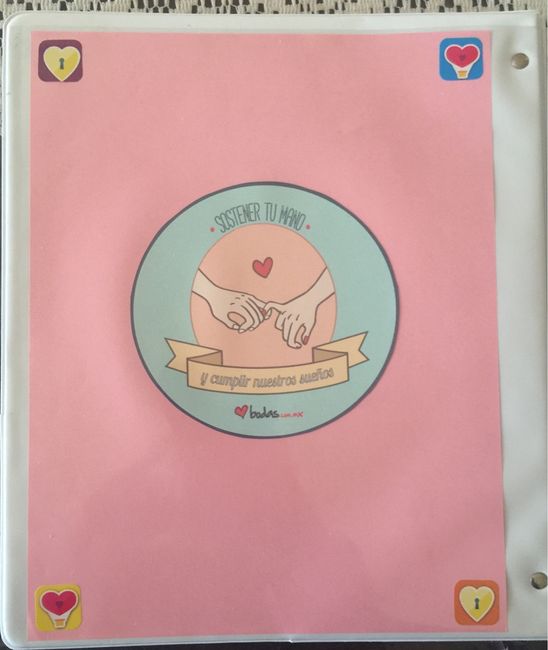 Nuestra agenda de boda. diy. - 7