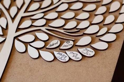 Decoración mesa de firmas. - 1