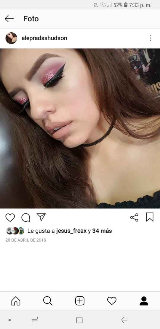 Ejemplo. Realmente utilizo sombras rosas muy seguido 