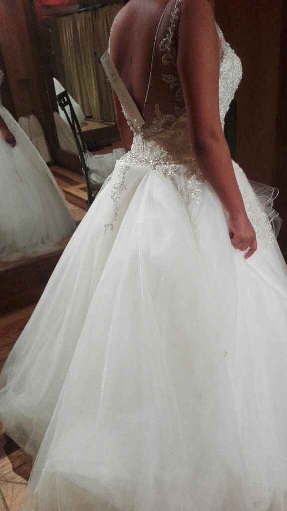 Ya me entregaron mi vestido de novia! - 3