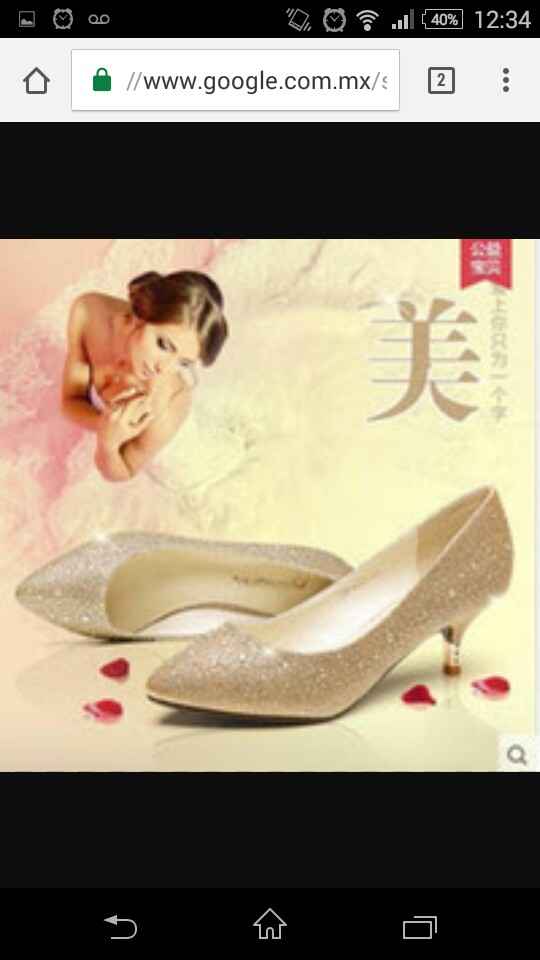 Zapatos ¿ azul o dorado? - 7