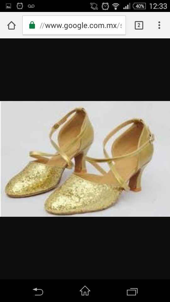 Zapatos ¿ azul o dorado? - 8