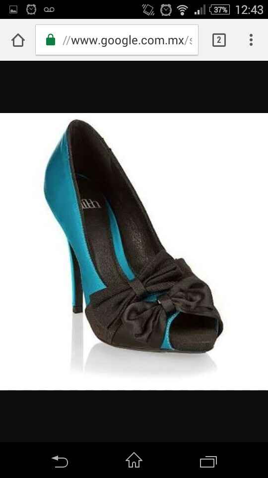 Zapatos ¿ azul o dorado? - 9